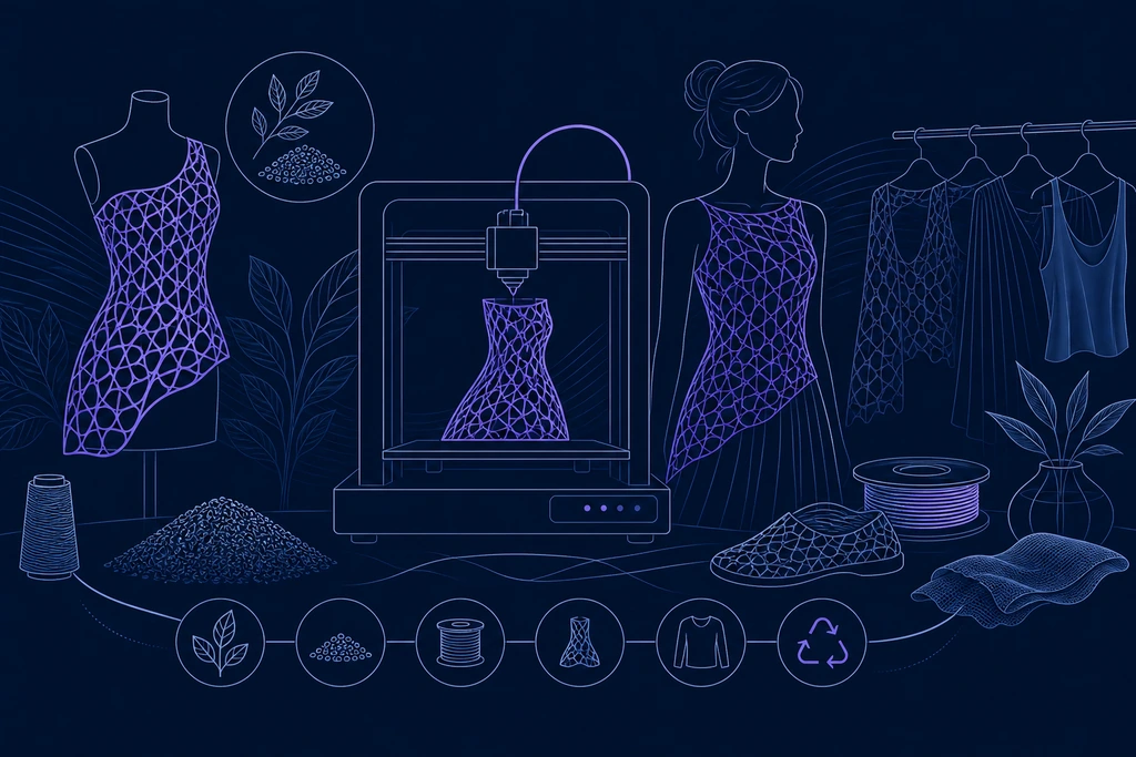 A revolução da impressão 3D na moda sustentável